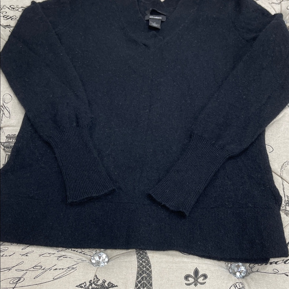 💥 Halogen Women's  100% Cashmere V-Neck Sweater - Picture 5 of 10